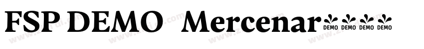 FSP DEMO   Mercenar字体转换